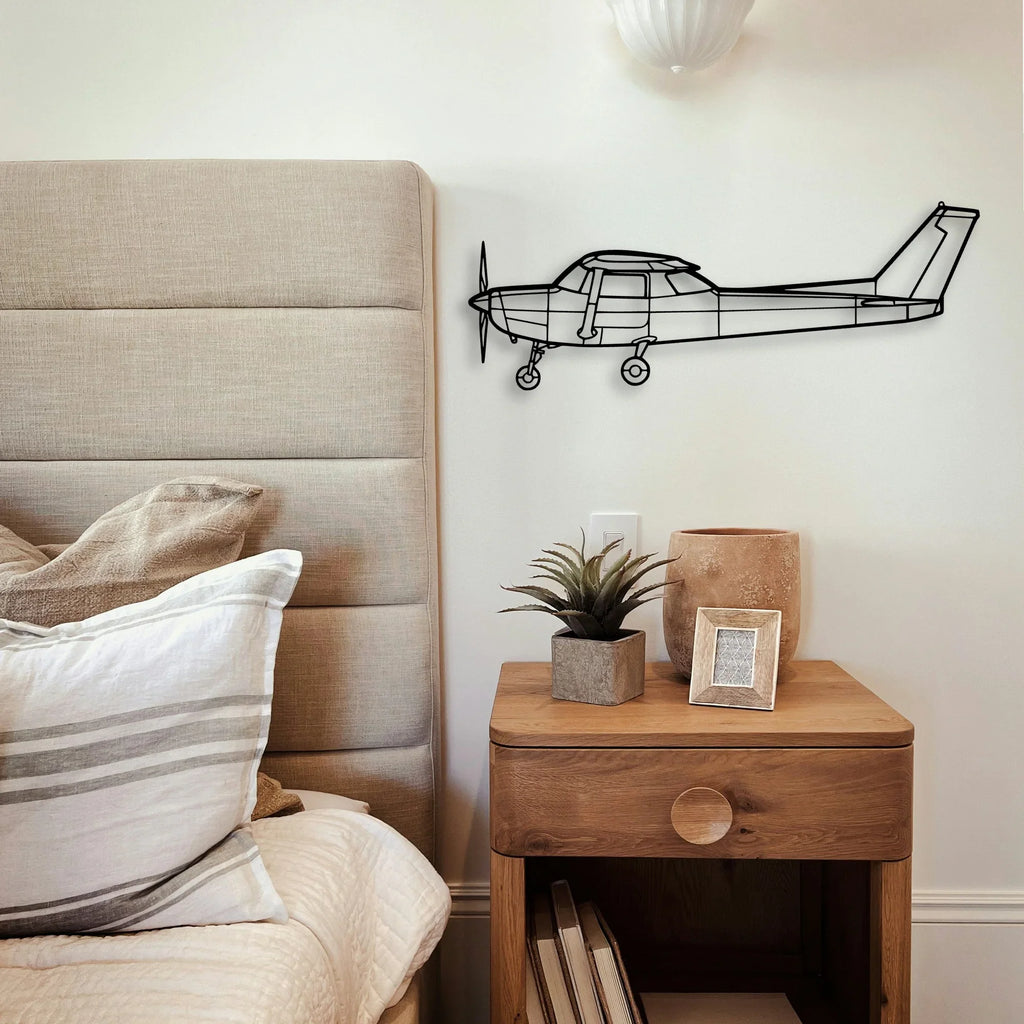 152 Classic Aircraft Silhouette Metal Wall Art - Tinvibe