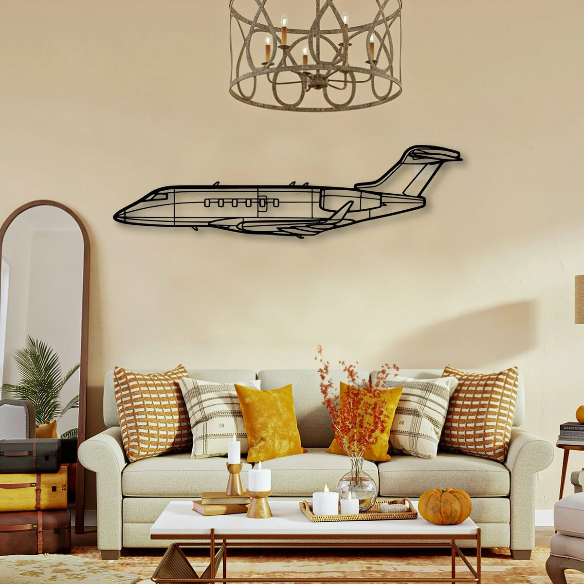 208B Grand Caravan Ex Classic Aircraft Silhouette Metal Wall Art - Tinvibe