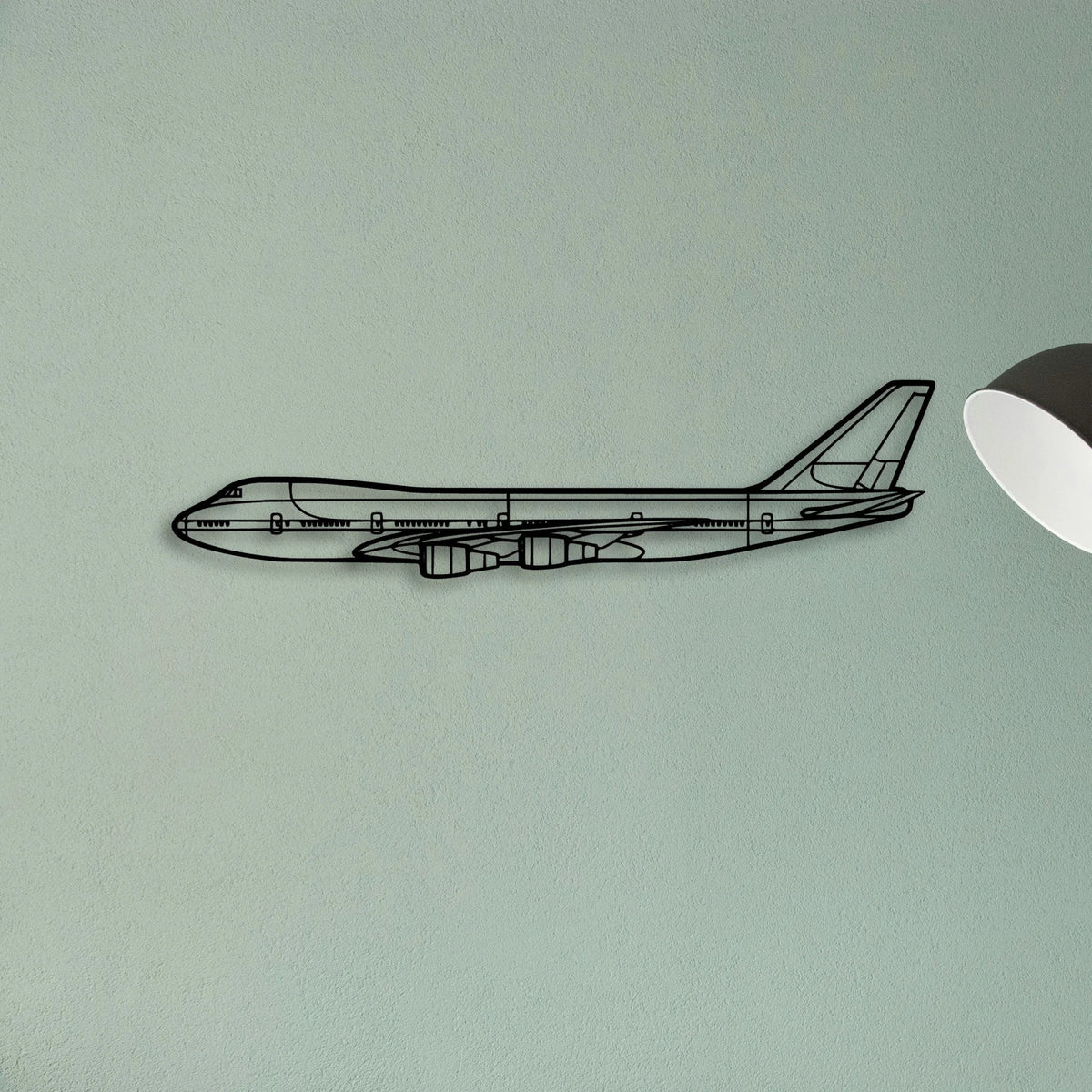 210L Centurion Classic Aircraft Silhouette Metal Wall Art - Tinvibe