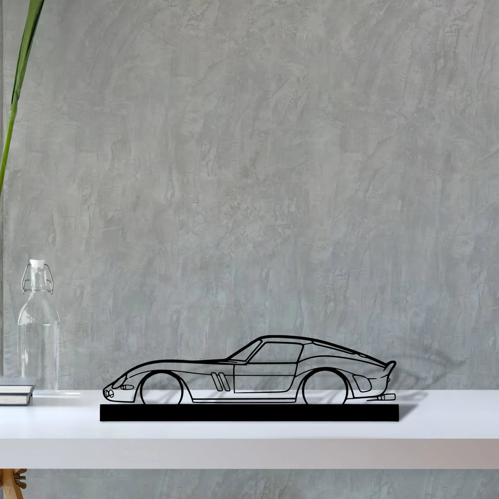 250-gto-1965 Silhouette Metal Art Stand - Tinvibe