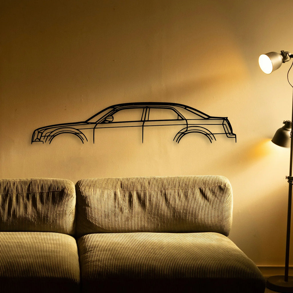 300C 2006 Classic Silhouette Metal Wall Art - Tinvibe