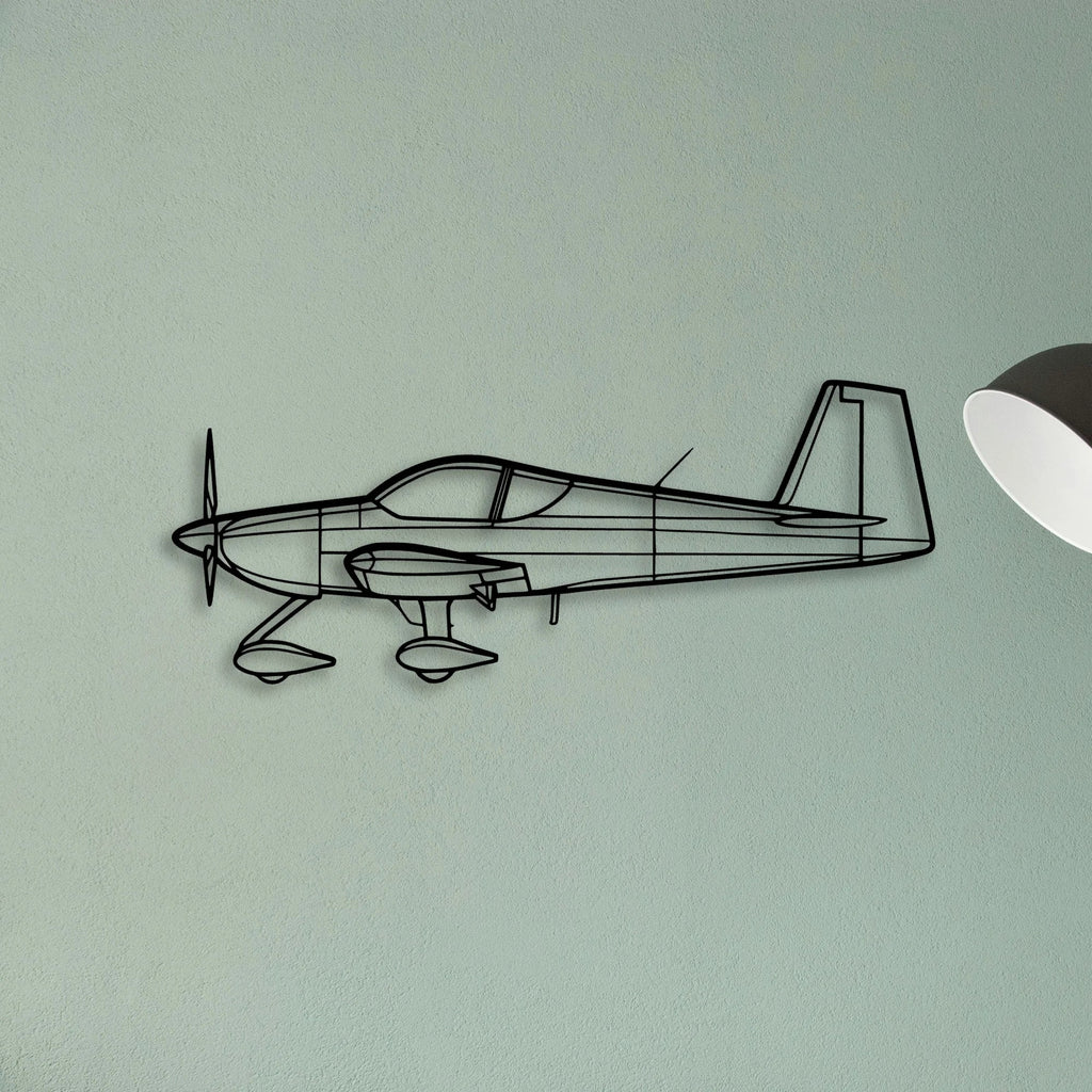 310R 2 Classic Aircraft Silhouette Metal Wall Art - Tinvibe