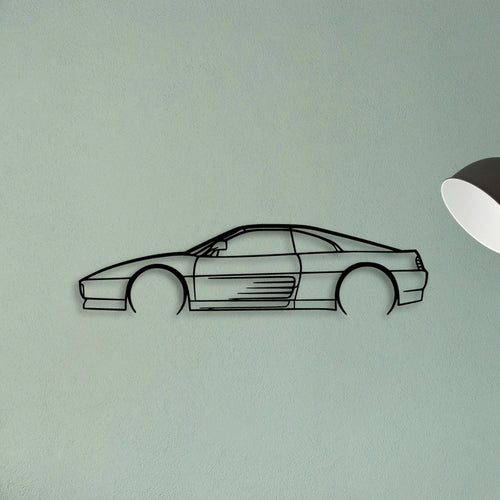 348 TS Classic Silhouette Metal Wall Art - Tinvibe