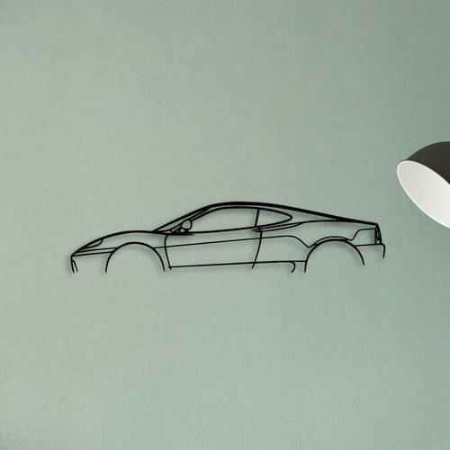 360 Modena Classic Silhouette Metal Wall Art - Tinvibe