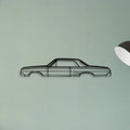 442 1965 Classic Silhouette Metal Wall Art - Tinvibe