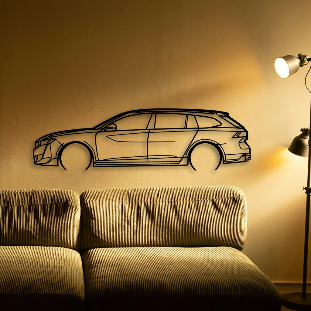 508 II SW PSE Classic Silhouette Metal Wall Art - Tinvibe