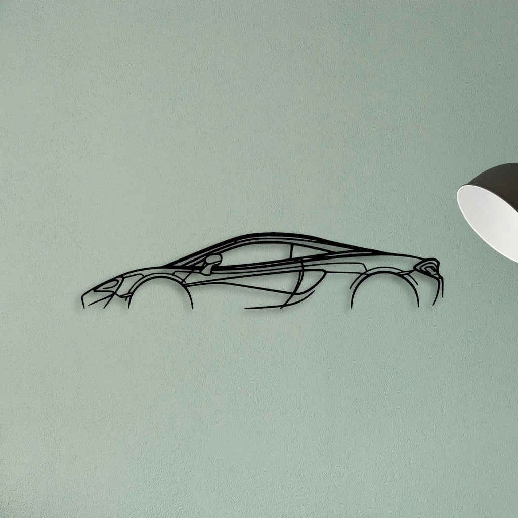 570s Classic Silhouette Metal Wall Art - Tinvibe
