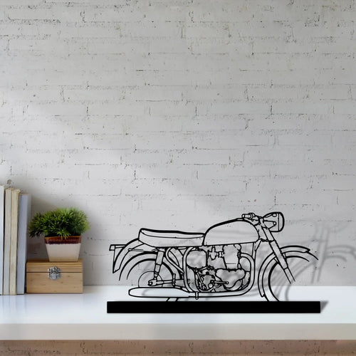 600-1962-2 Silhouette Metal Art Stand - Tinvibe