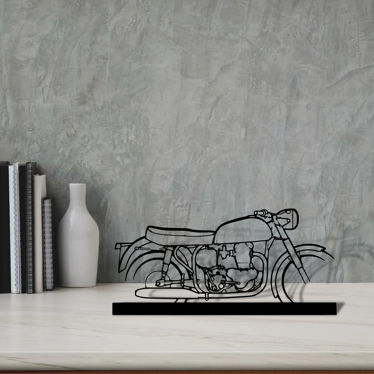 600-1962 Silhouette Metal Art Stand - Tinvibe