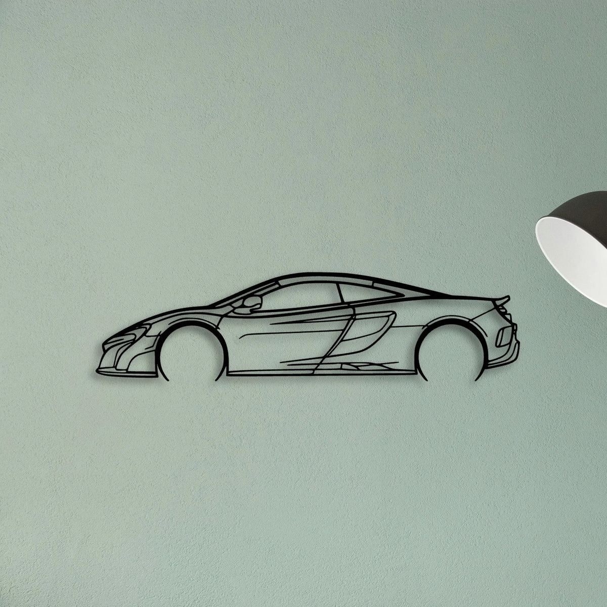 675 LT 2016 Classic Silhouette Metal Wall Art - Tinvibe
