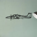 737 800NG 3 Classic Aircraft Silhouette Metal Wall Art - Tinvibe