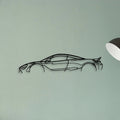 765 LT 3 Classic Silhouette Metal Wall Art - Tinvibe