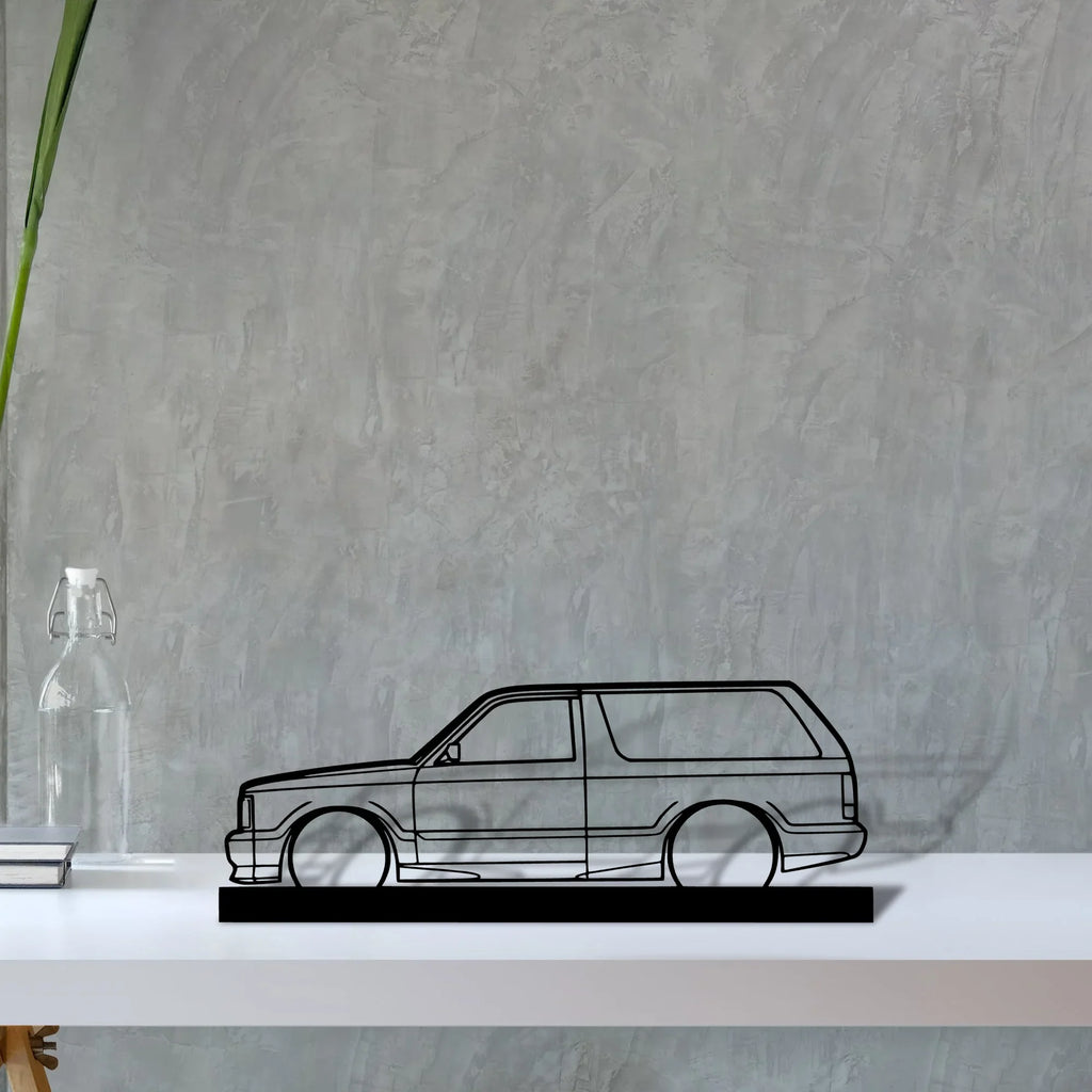 93-typ Silhouette Metal Art Stand - Tinvibe