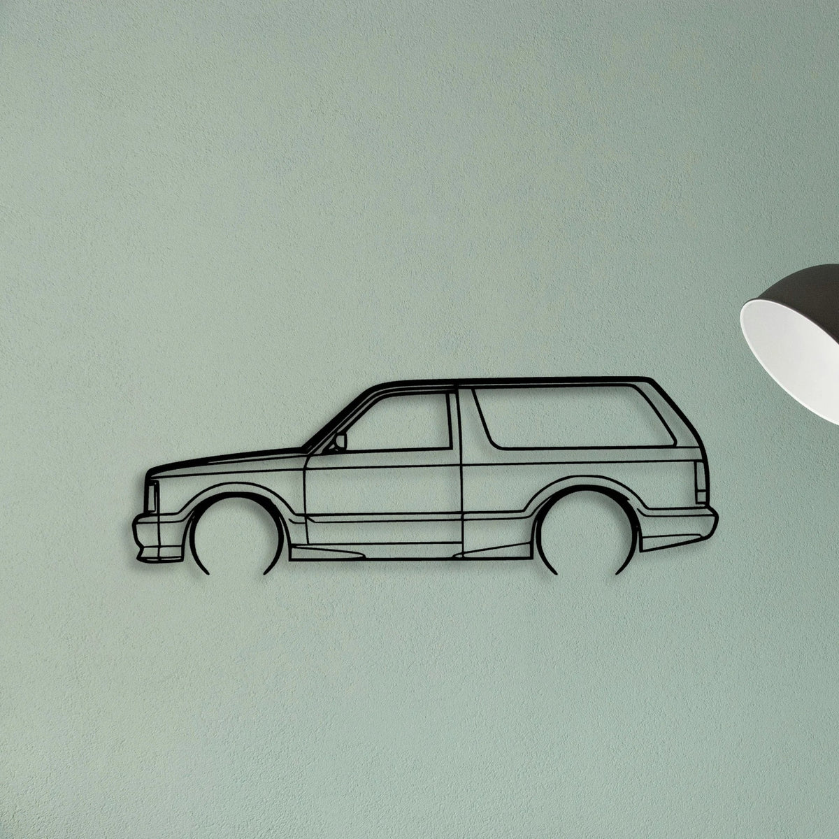 93 TYP 2 Classic Silhouette Metal Wall Art - Tinvibe