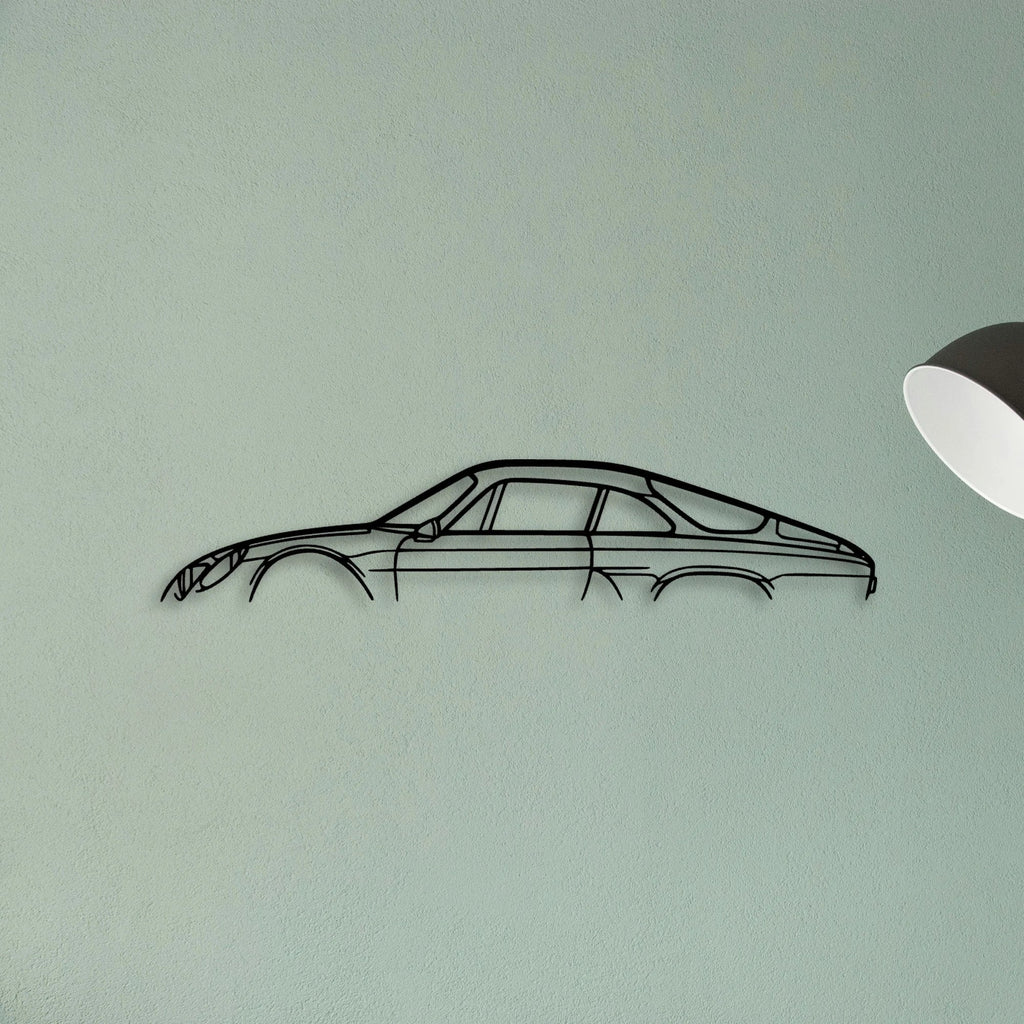 A110 1970 Classic Silhouette Metal Wall Art - Tinvibe