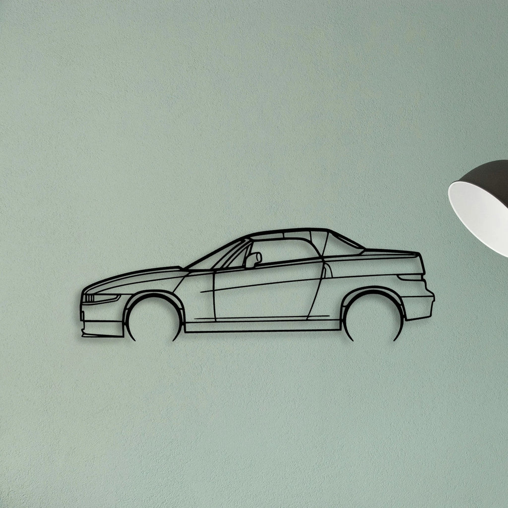 Alfa RZ Classic Silhouette Metal Wall Art - Tinvibe