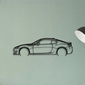 BRZ 2 Classic Silhouette Metal Wall Art - Tinvibe