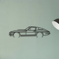 CORVETTE Classic Silhouette Metal Wall Art - Tinvibe