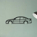 Commodore SS 2009 Classic Silhouette Metal Wall Art - Tinvibe
