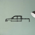 Courier 2003 Classic Silhouette Metal Wall Art - Tinvibe