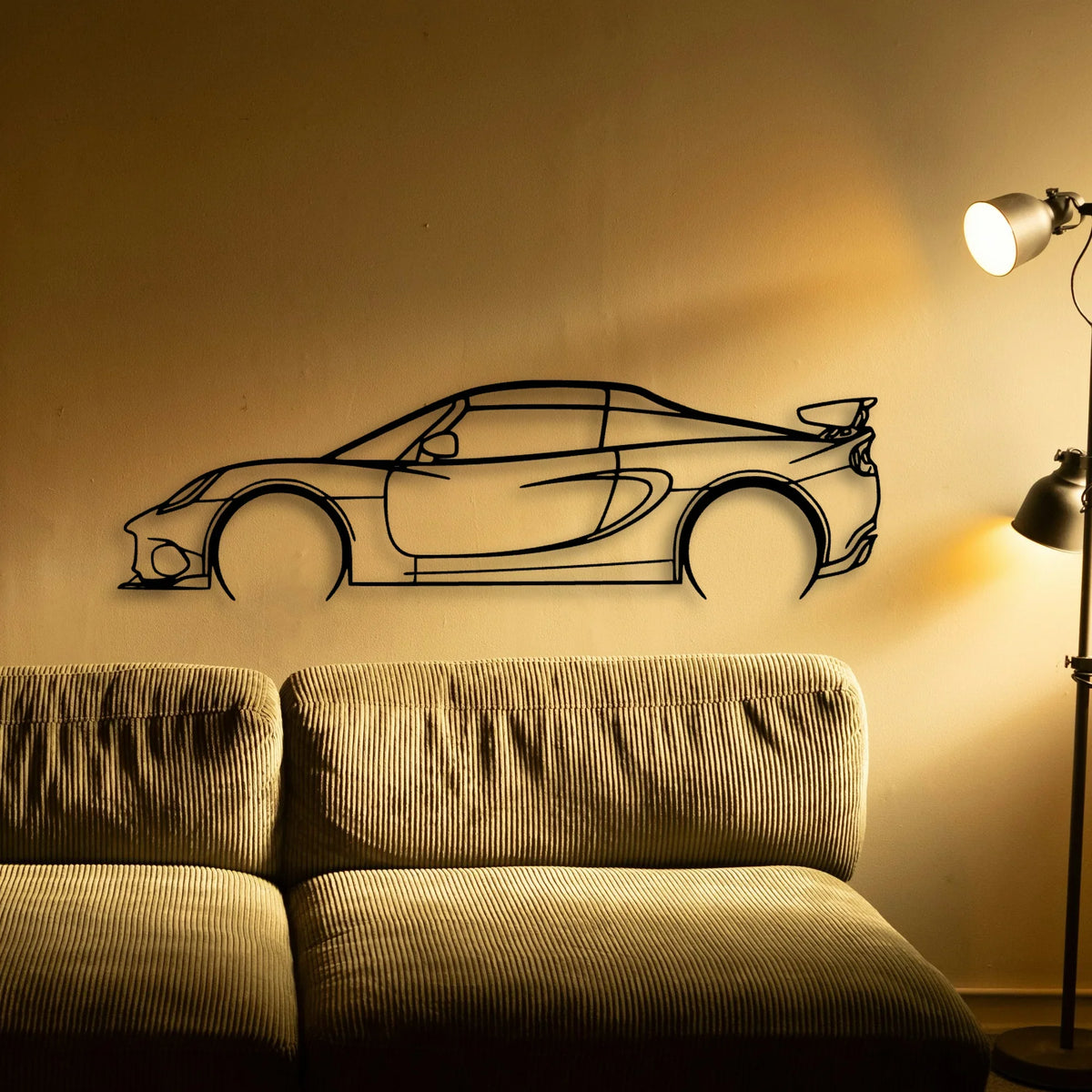 Elise CUP 250 2018 Classic Silhouette Metal Wall Art - Tinvibe
