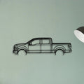 F150 2016 Classic Silhouette Metal Wall Art - Tinvibe