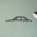 GTV 1973 Classic Silhouette Metal Wall Art - Tinvibe