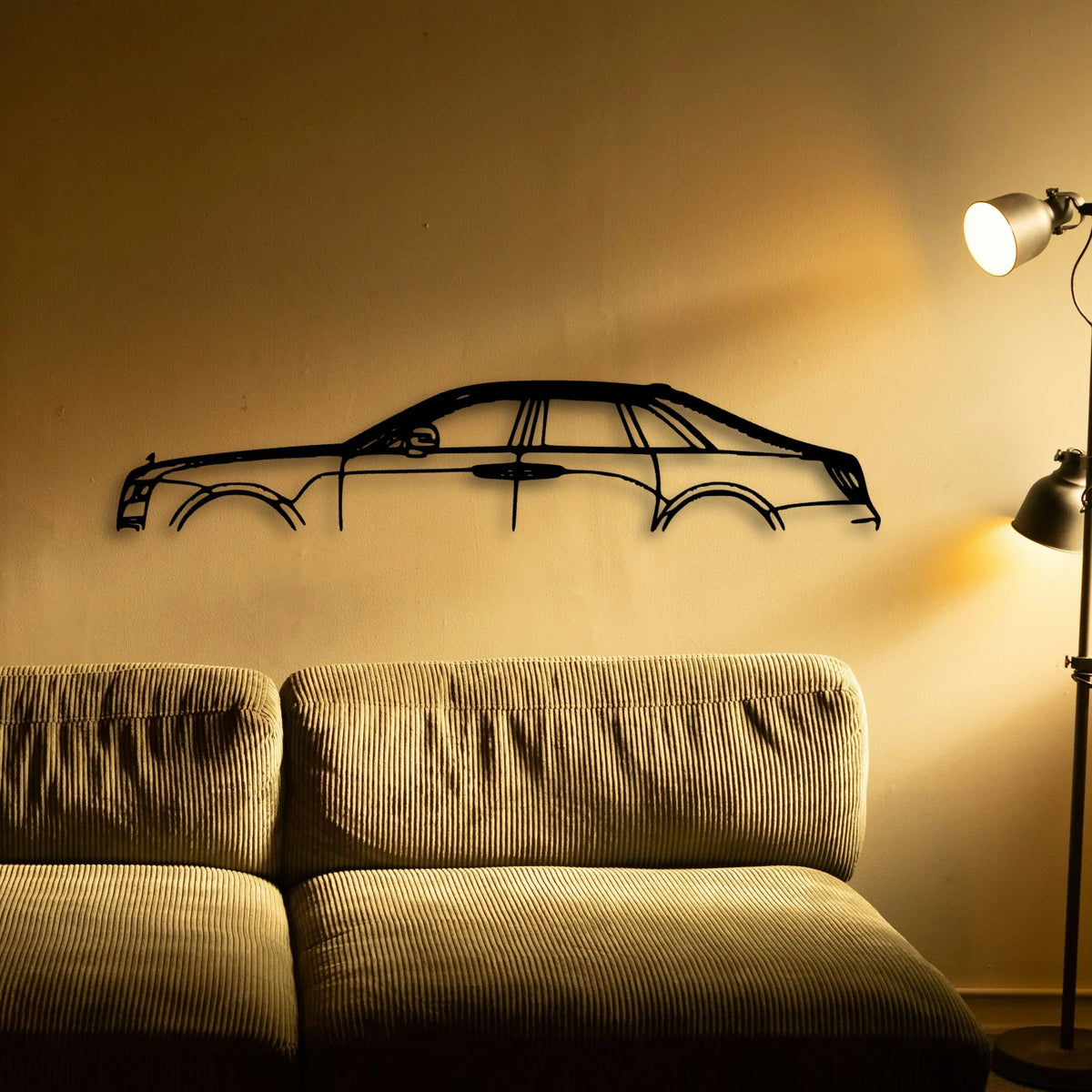 Ghost Black 2022 Classic Silhouette Metal Wall Art - Tinvibe