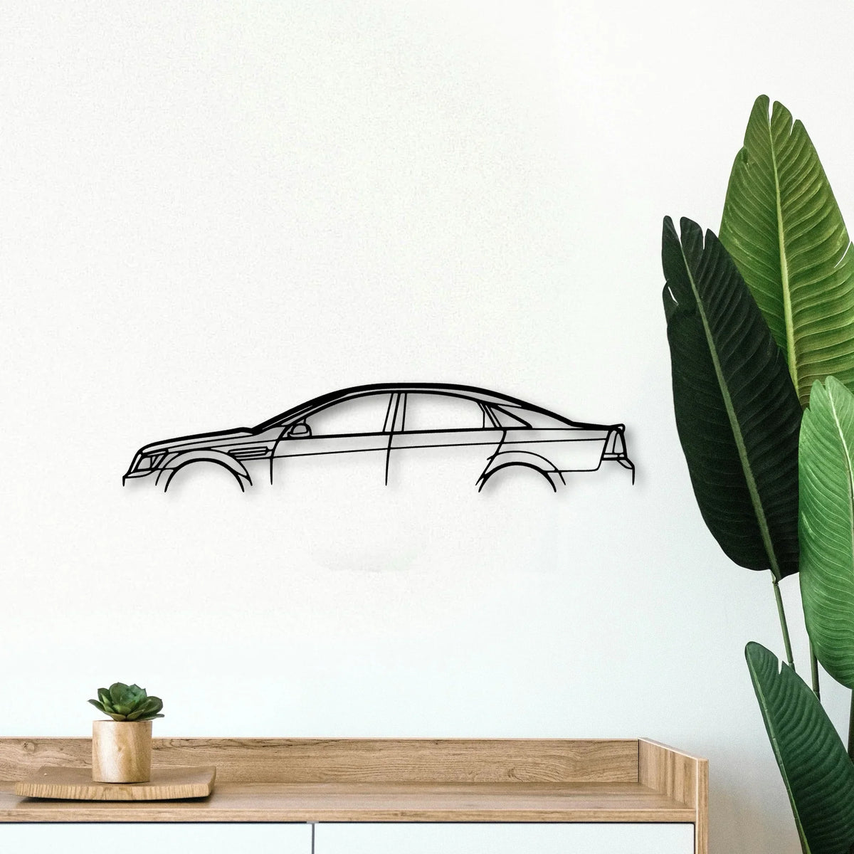 Grange WM 2007 Classic Silhouette Metal Wall Art - Tinvibe
