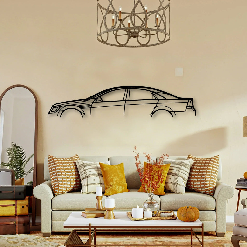 Grange WM 2007 Classic Silhouette Metal Wall Art - Tinvibe