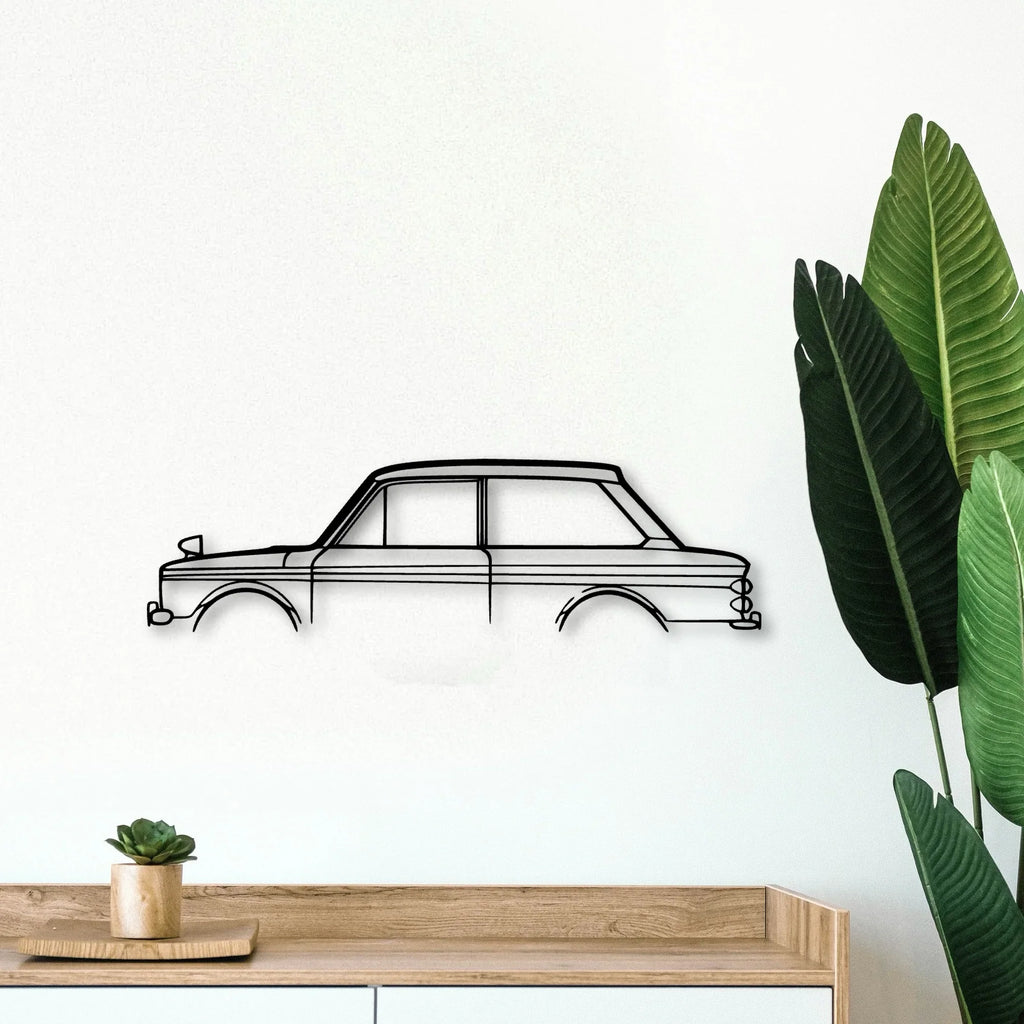 Hilman IMP 1966 Classic Silhouette Metal Wall Art - Tinvibe