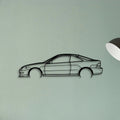 Integra GS R 1994 Classic Silhouette Metal Wall Art - Tinvibe