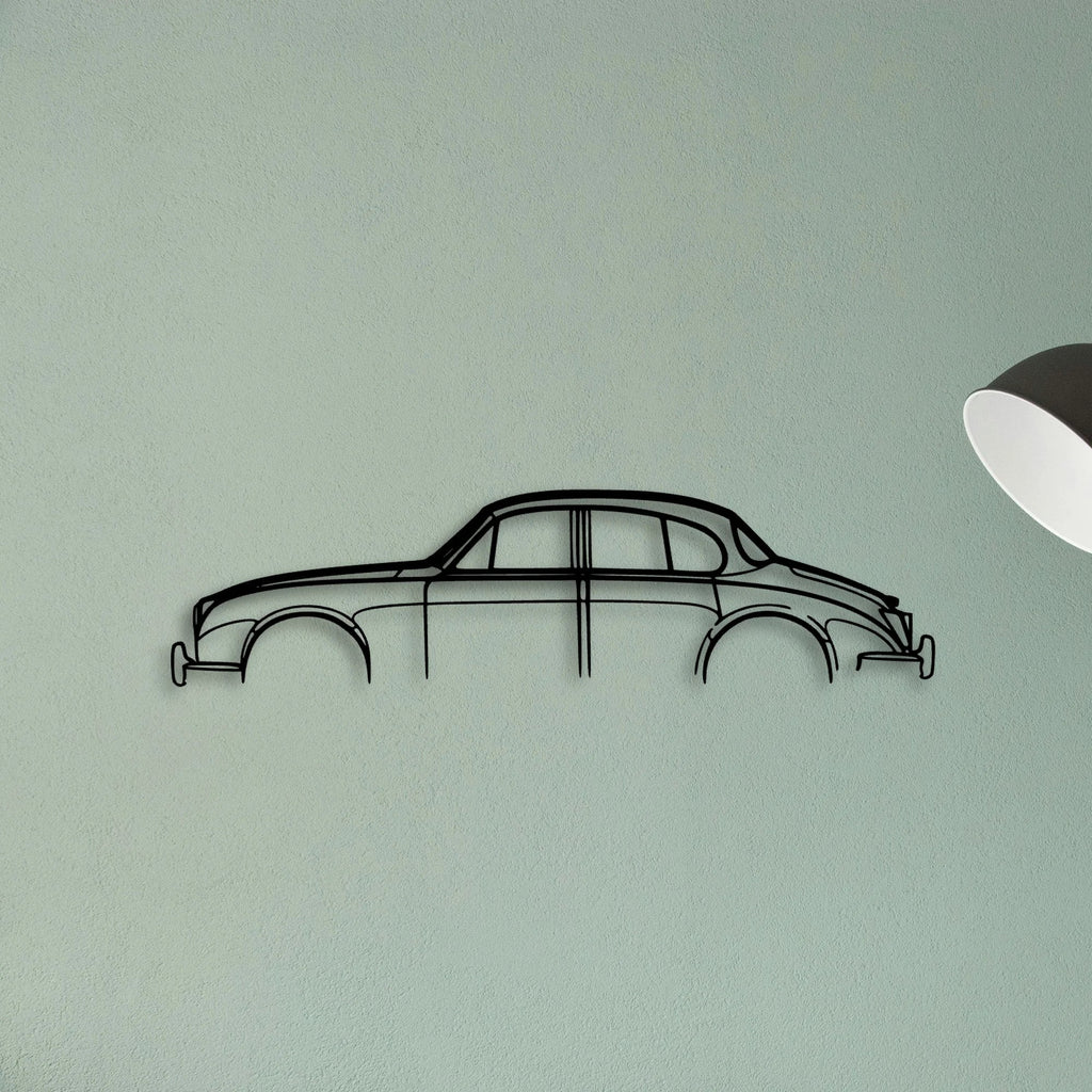 J Mark 2 Classic Silhouette Metal Wall Art - Tinvibe