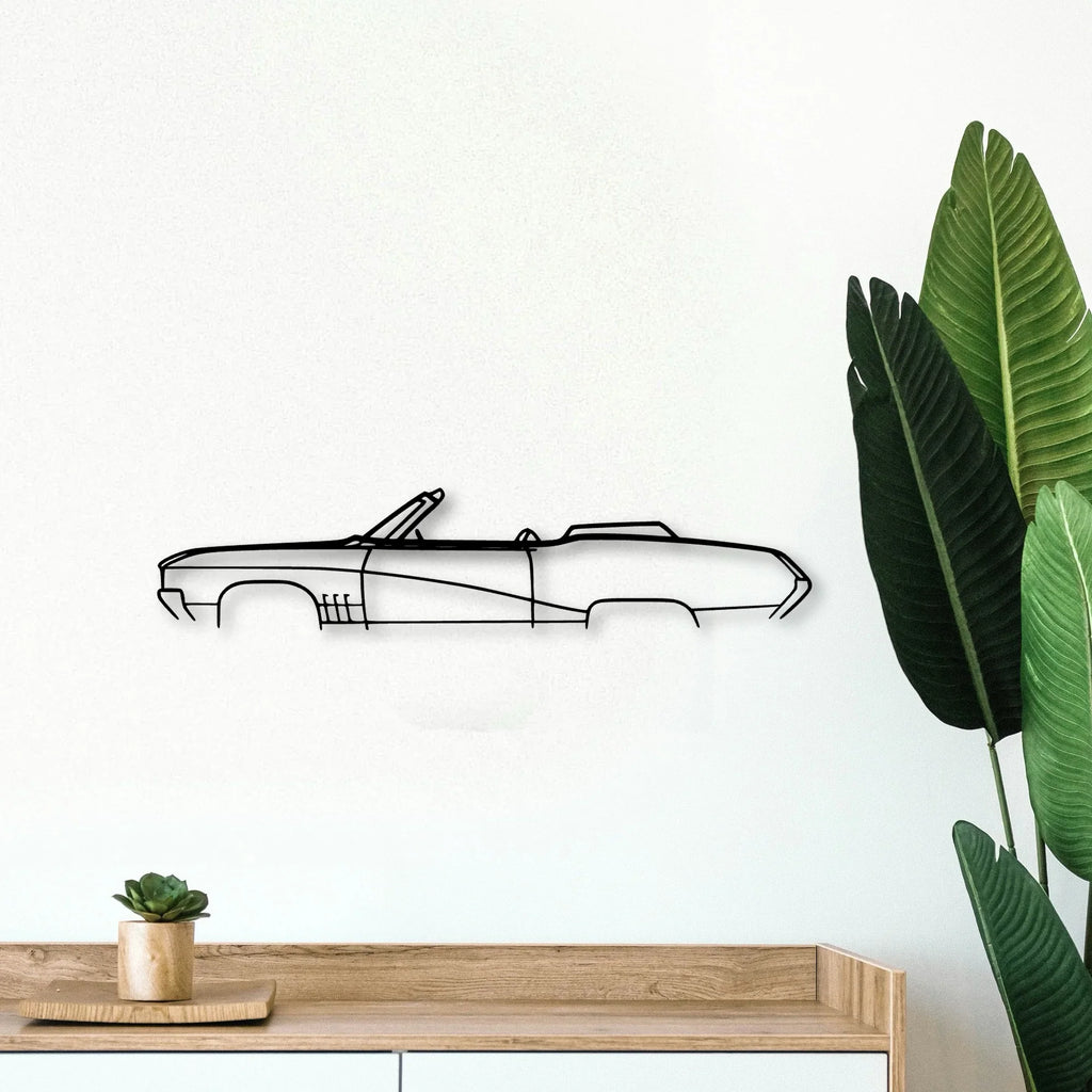 Lark 1969 Classic Silhouette Metal Wall Art - Tinvibe