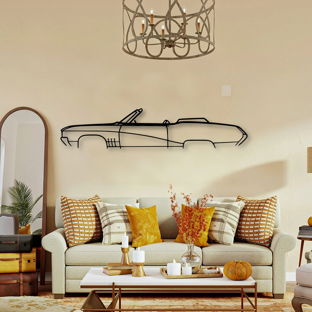 Lark 1969 Classic Silhouette Metal Wall Art - Tinvibe