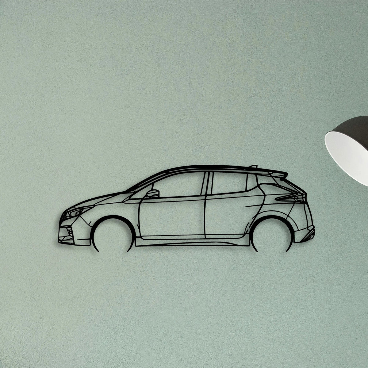 Leaf Nismo 2020 Classic Silhouette Metal Wall Art - Tinvibe