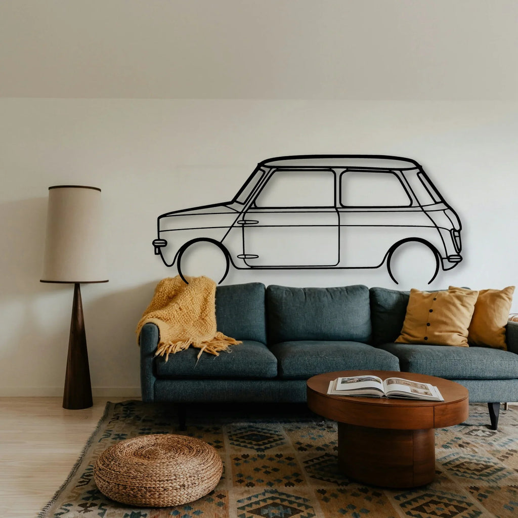 Leyland Classic Silhouette Metal Wall Art - Tinvibe