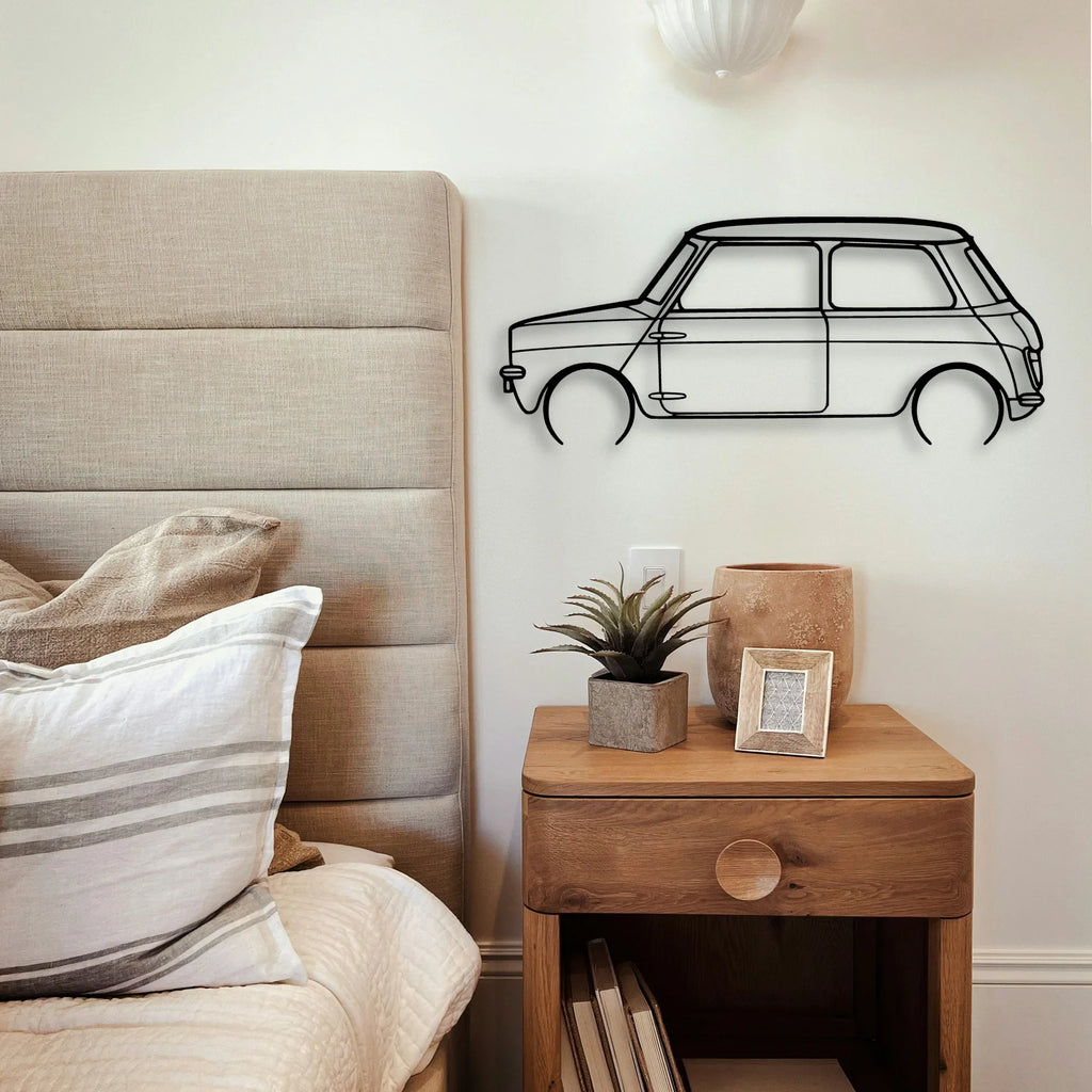 Leyland Classic Silhouette Metal Wall Art - Tinvibe