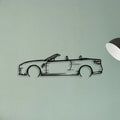 M4 2023 Convertible Classic Silhouette Metal Wall Art - Tinvibe