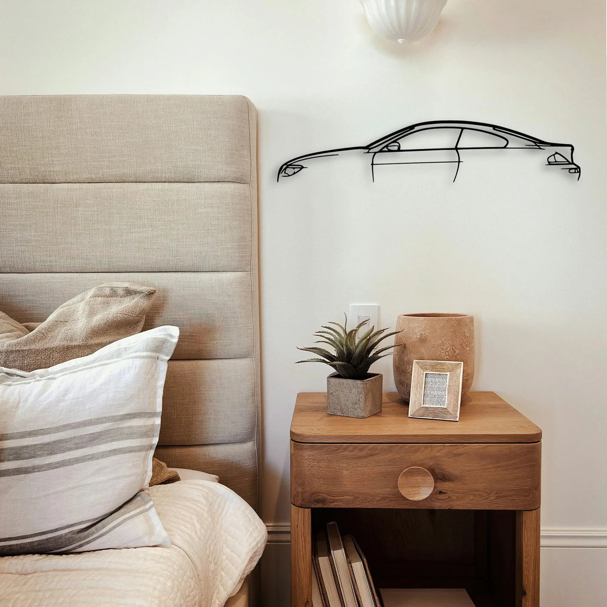 M6 E63 Classic Silhouette Metal Wall Art - Tinvibe