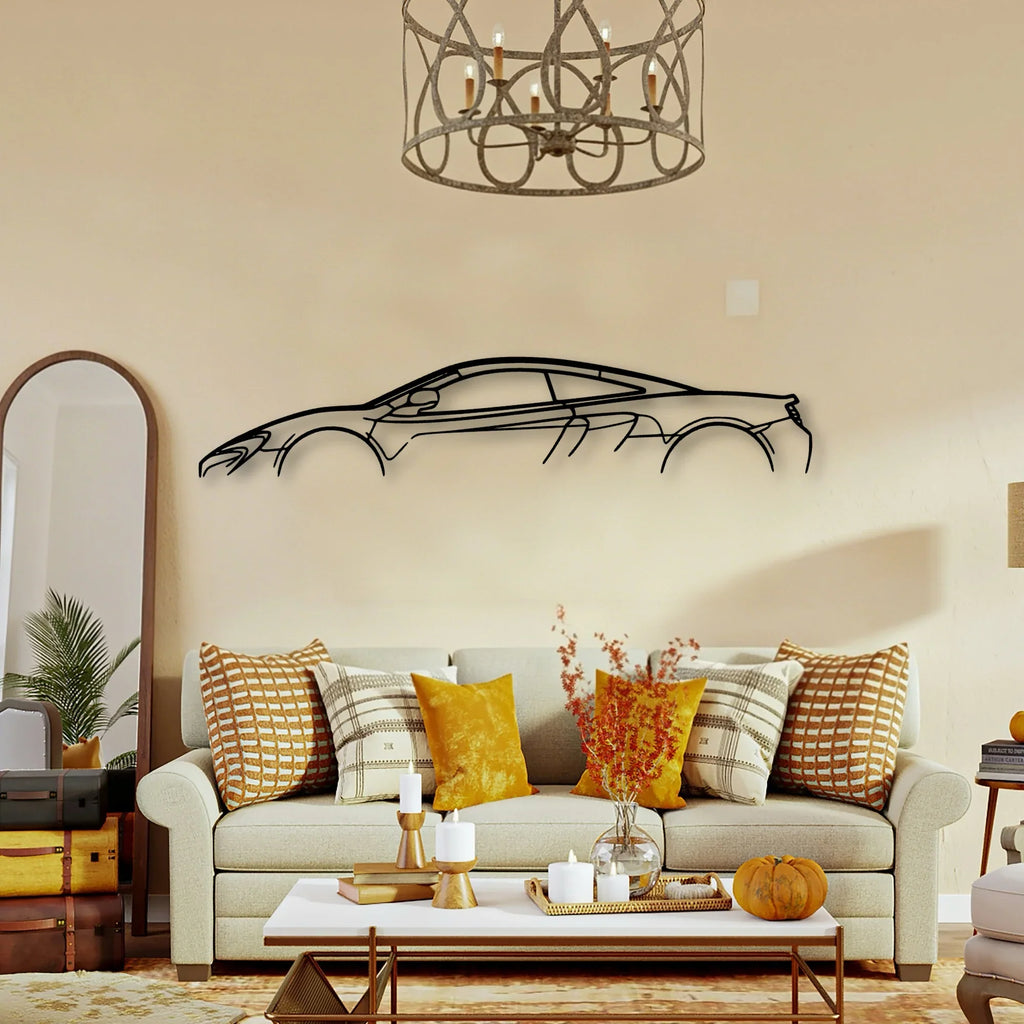 MCL 650S Classic Silhouette Metal Wall Art - Tinvibe