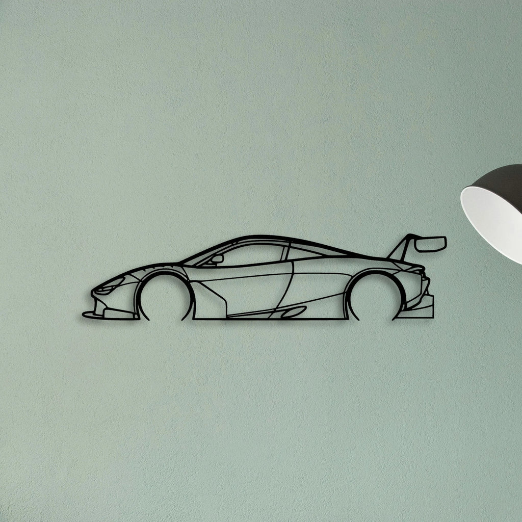 MCL GT3 Classic Silhouette Metal Wall Art - Tinvibe