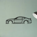 Mustang GT S550 3 Classic Silhouette Metal Wall Art - Tinvibe