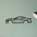 Mustang Shelby GT500 2021 Classic Silhouette Metal Wall Art - Tinvibe