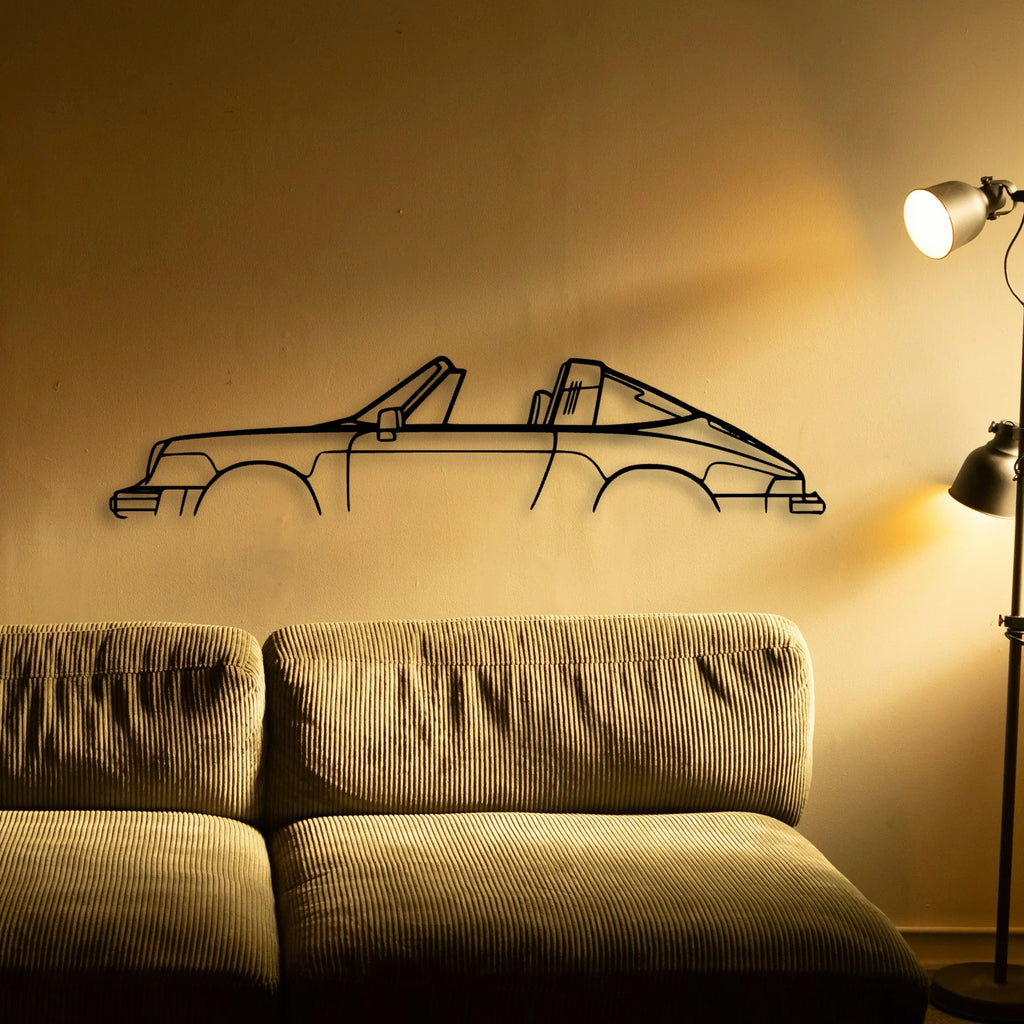 P Generation 2 Classic Silhouette Metal Wall Art - Tinvibe