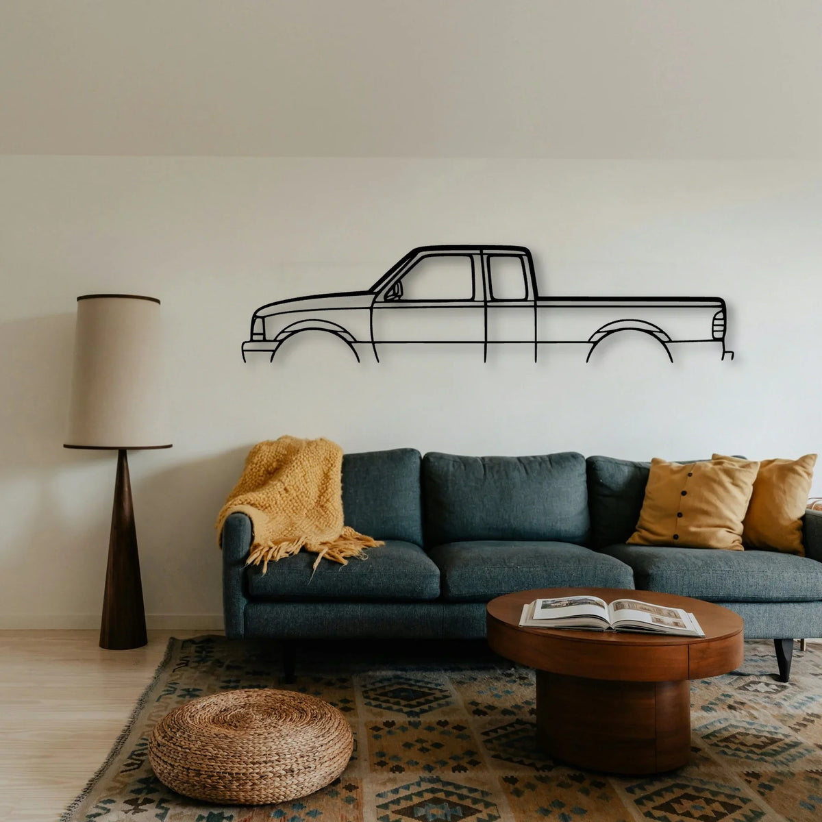Ranger 2003 Classic Silhouette Metal Wall Art - Tinvibe