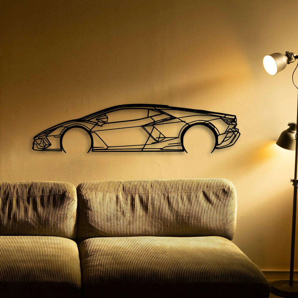 Revuelto Classic Silhouette Metal Wall Art - Tinvibe
