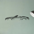 SL63 AMG 2022 Classic Silhouette Metal Wall Art - Tinvibe