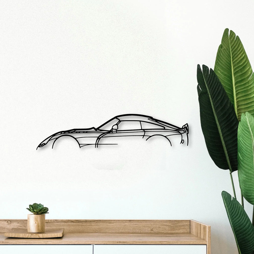 Sagaris 2006 Classic Silhouette Metal Wall Art - Tinvibe