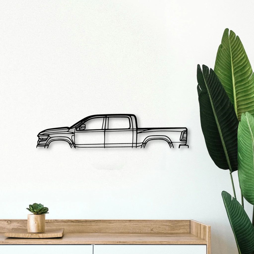 TRX 2021 Classic Silhouette Metal Wall Art - Tinvibe